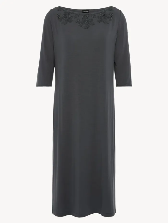 Nightdress In Charcoal Grey Sleepwear La Perla Pajamas