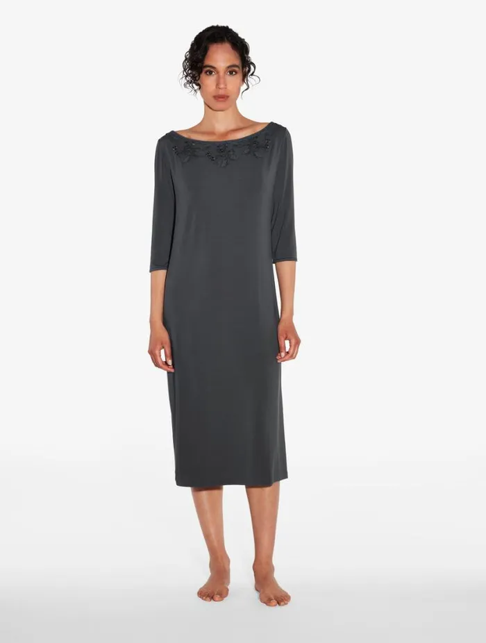 Nightdress In Charcoal Grey Sleepwear La Perla Pajamas