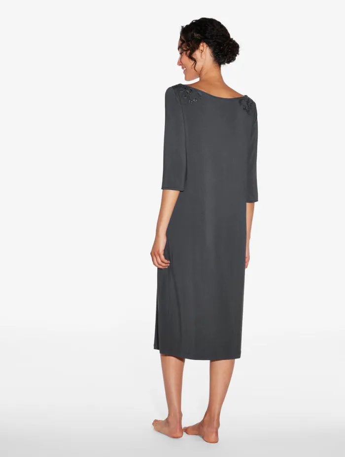 Nightdress In Charcoal Grey Sleepwear La Perla Pajamas