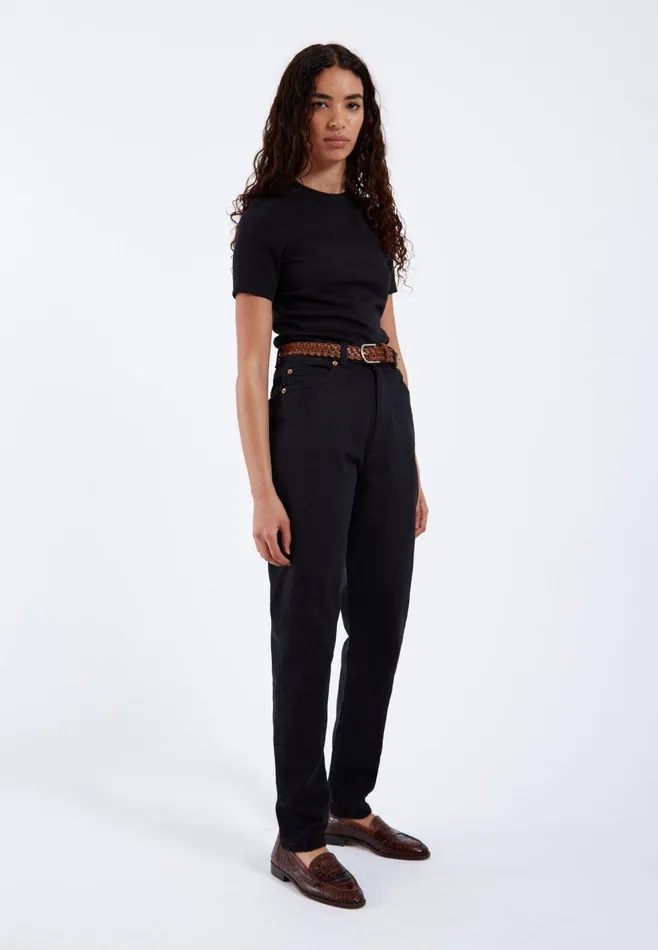 Nora 8211 Washed Black Stretch Washed Black Stretch Women Dr Denim Mom Jeans