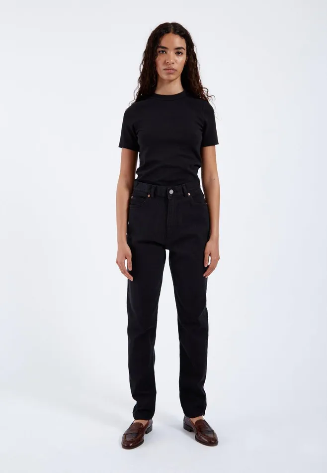 Nora 8211 Washed Black Stretch Washed Black Stretch Women Dr Denim Mom Jeans