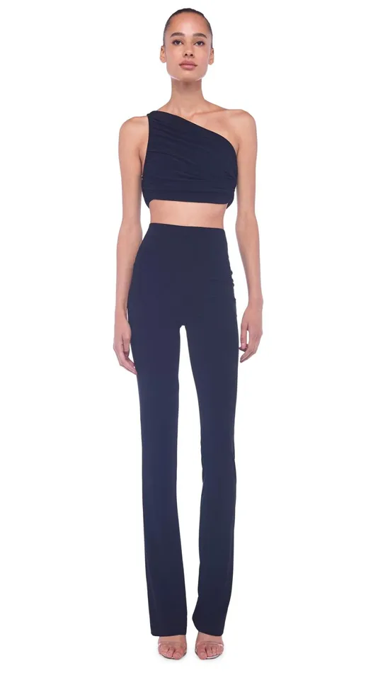 Norma Kamali Bottoms BOOT PANT Black 8211 Clothing