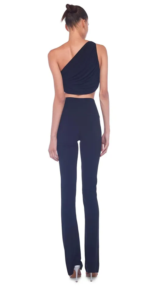 Norma Kamali Bottoms BOOT PANT Black 8211 Clothing
