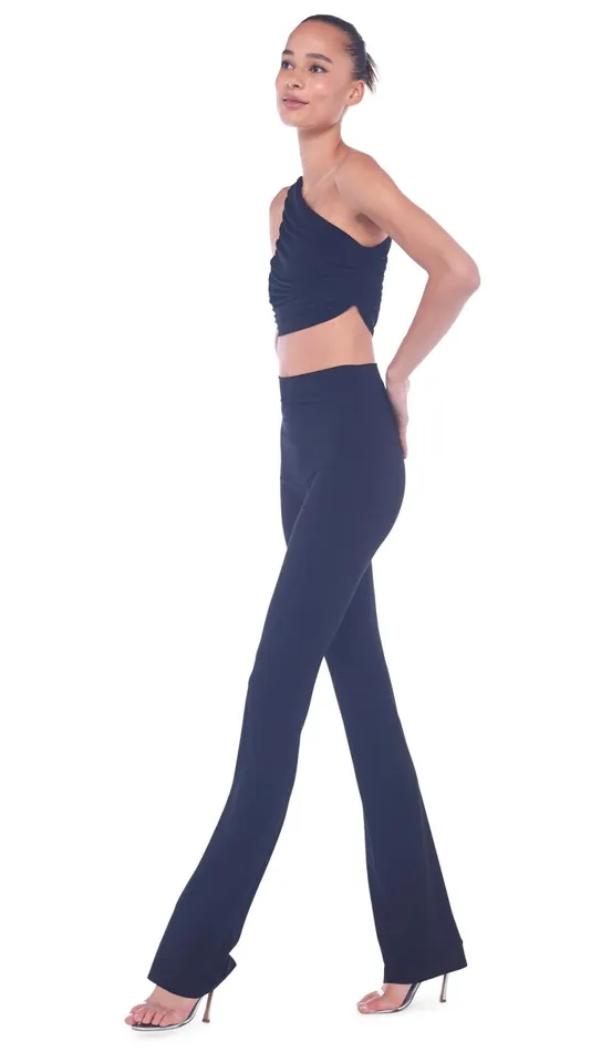 Norma Kamali Bottoms BOOT PANT Black 8211 Clothing
