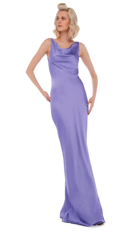 Norma Kamali Dresses MARIA GOWN Lilac 8211 Clothing