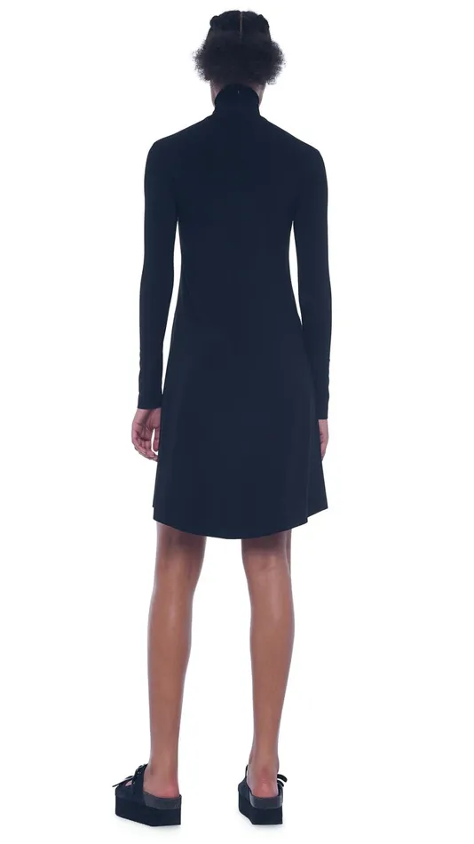 Norma Kamali Dresses TURTLE SWING DRESS Black 8211 Clothing