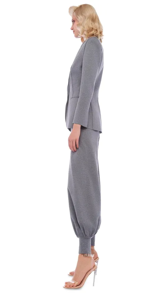 Norma Kamali Jackets CLASSIC SINGLE BREASTED JACKET Medium Heather Grey 8211 Clothing Norma Kamali Jackets CLASSIC SINGLE BREASTED JACKET Medium Heather Grey 8211 Clothing
