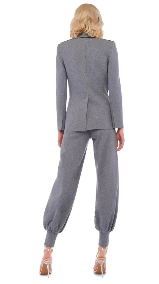Norma Kamali Jackets CLASSIC SINGLE BREASTED JACKET Medium Heather Grey 8211 Clothing Norma Kamali Jackets CLASSIC SINGLE BREASTED JACKET Medium Heather Grey 8211 Clothing