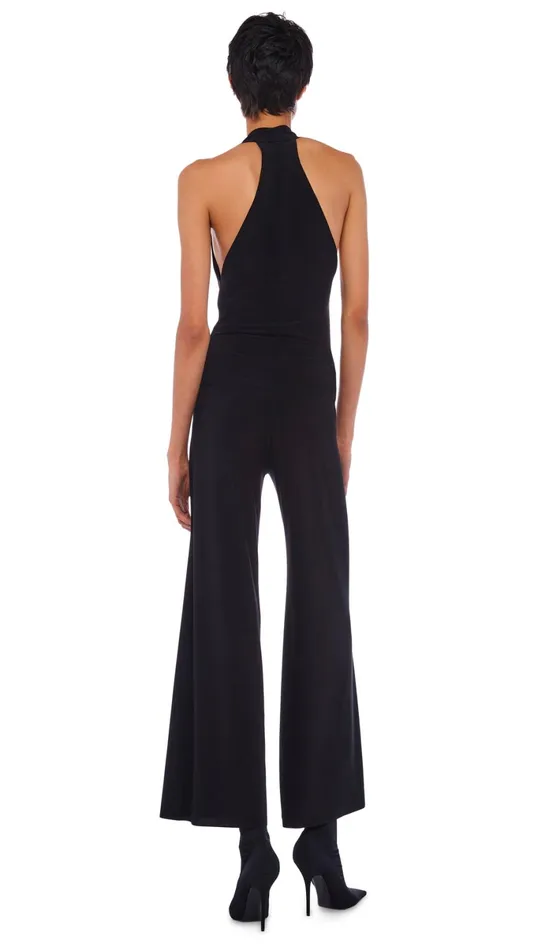 Norma Kamali Tops HALTER NEETA TOP Black 8211 Clothing