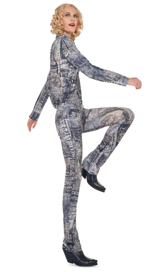 Norma Kamali Tops NK SHIRT W COLLAR STAND Blacknavy Denim Print 8211 Clothing Norma Kamali Tops NK SHIRT W COLLAR STAND Blacknavy Denim Print 8211 Clothing