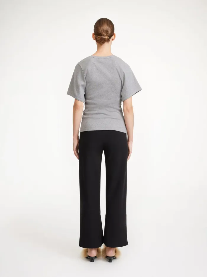 Normann HighWaist Trousers Black Women By Malene Birger Trousers
