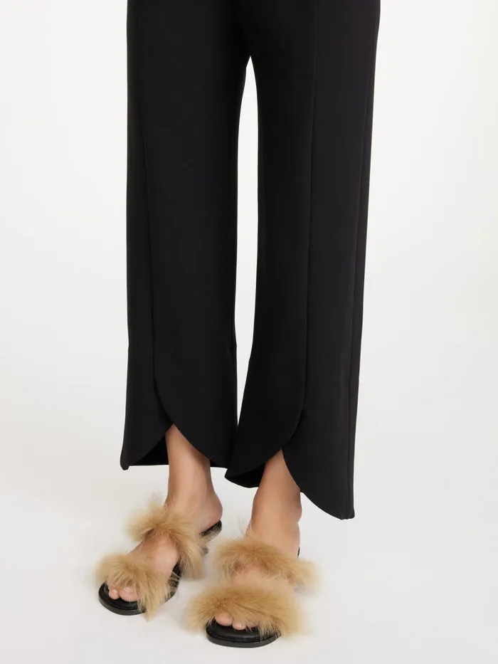 Normann HighWaist Trousers Black Women By Malene Birger Trousers
