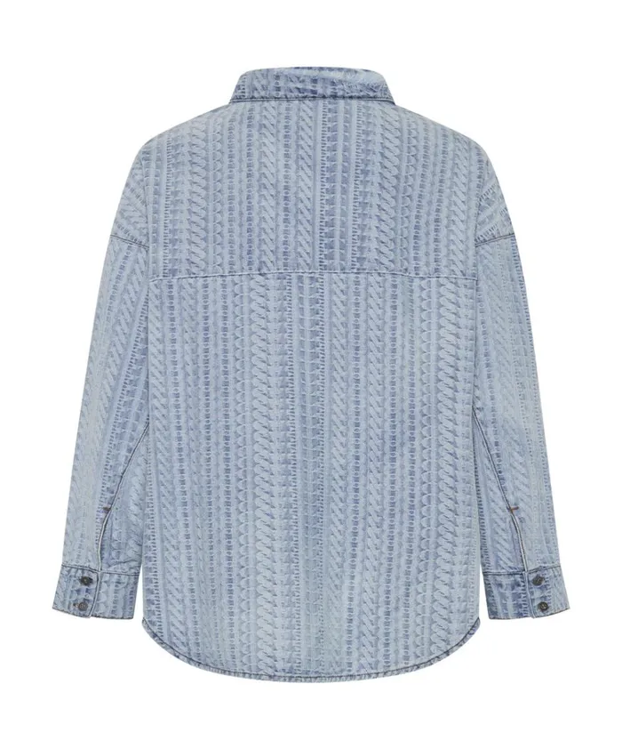 ON REPEAT DENIM DARIA SHACKET Women One Teaspoon Denim Tops ON REPEAT DENIM DARIA SHACKET Women One Teaspoon Denim Tops