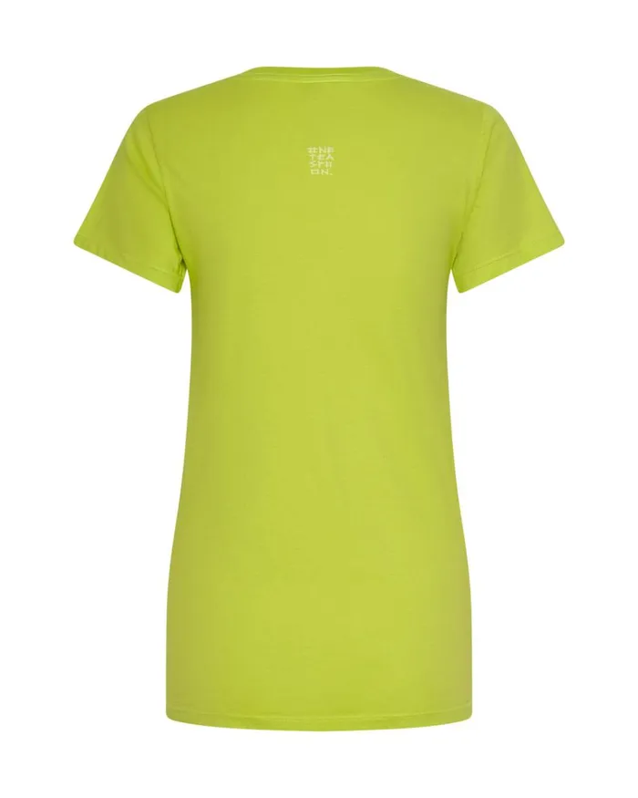 ONE TEASPOON ORGANIC FITTED LOGO TEE YELLOW Women One Teaspoon Tees and Tanks ONE TEASPOON ORGANIC FITTED LOGO TEE YELLOW Women One Teaspoon Tees and Tanks