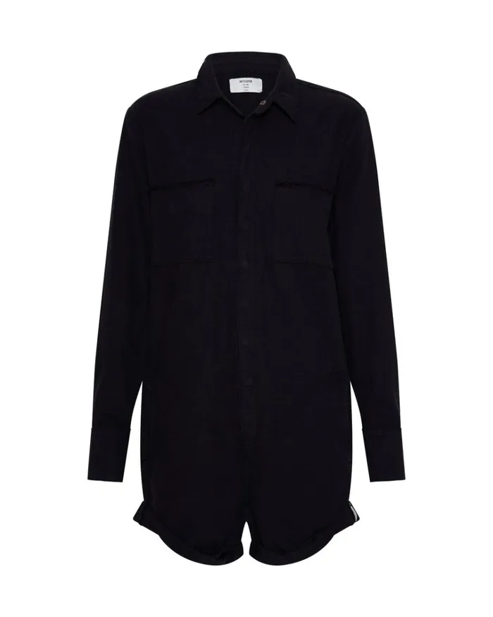 ONYX BLACK PROPHECY JUMPSUIT BLACK Women One Teaspoon Denim Jumpsuits ONYX BLACK PROPHECY JUMPSUIT BLACK Women One Teaspoon Denim Jumpsuits