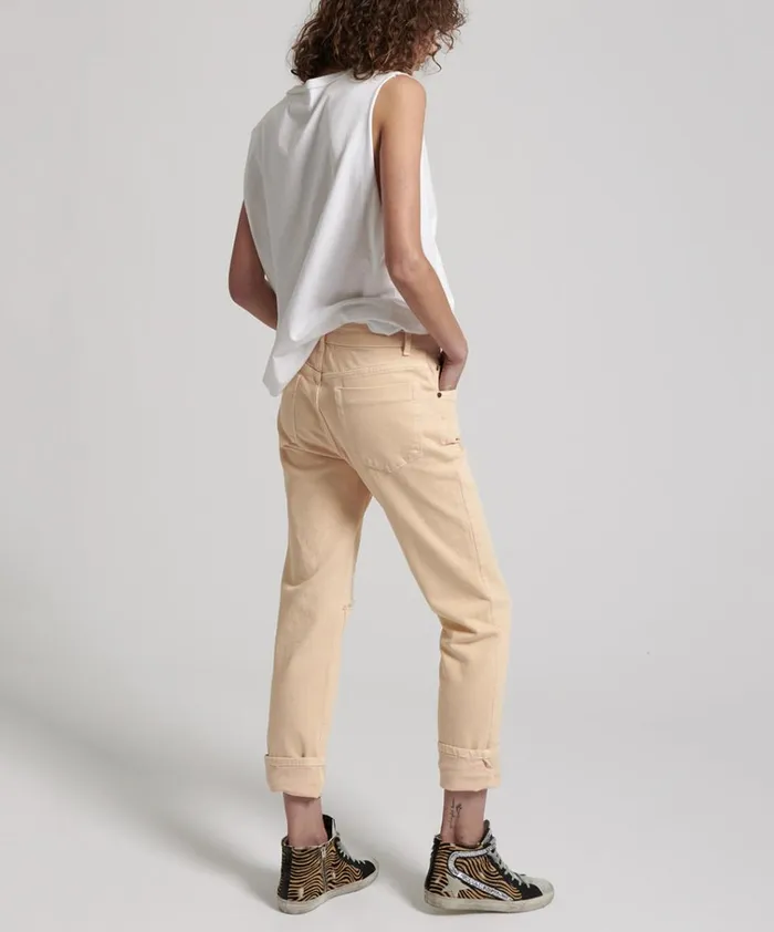 ORGANIC AWESOME BAGGIES HIGH WAIST STRAIGHT LEG JE Women One Teaspoon Organic Tees