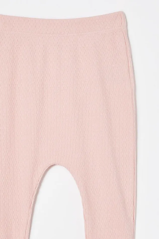 Organic Pointelle Footed Legging Zephyr Baby Cotton On Organic Newborn