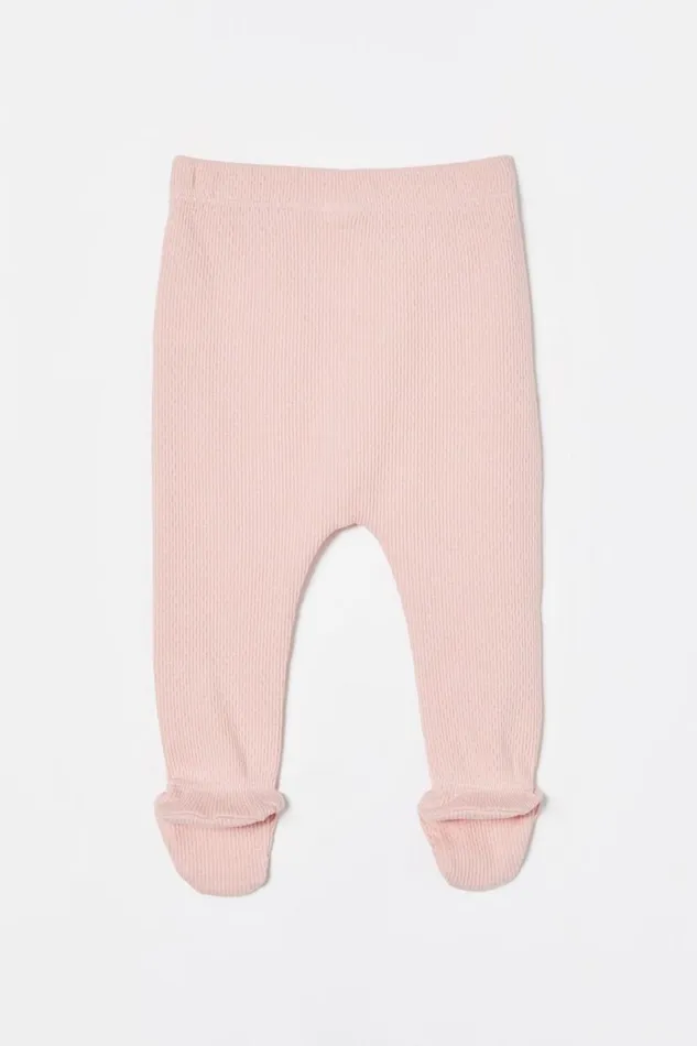 Organic Pointelle Footed Legging Zephyr Baby Cotton On Organic Newborn
