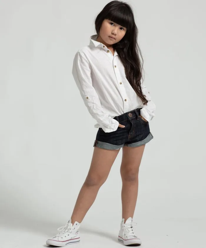 ORGANIC RAW BANDIT SHORT BLUE WomenKids One Teaspoon Organic Tees ORGANIC RAW BANDIT SHORT BLUE WomenKids One Teaspoon Organic Tees