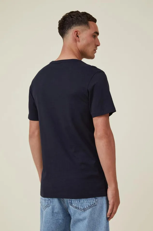 Organic Regular Fit Crew TShirt Ink Navy Men Cotton On Tees and Tanks Organic Regular Fit Crew TShirt Ink Navy Men Cotton On Tees and Tanks
