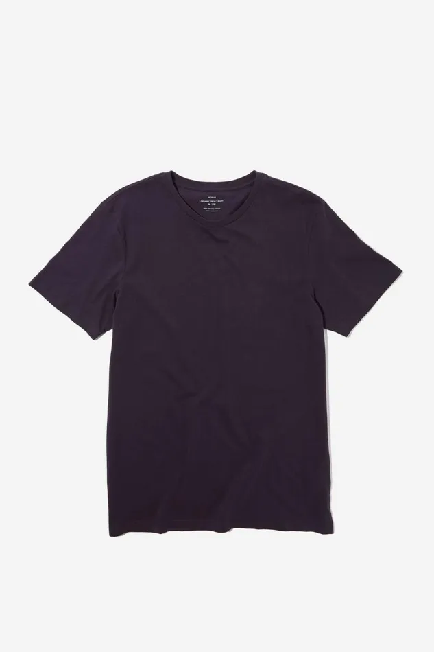 Organic Regular Fit Crew TShirt Ink Navy Men Cotton On Tees and Tanks Organic Regular Fit Crew TShirt Ink Navy Men Cotton On Tees and Tanks