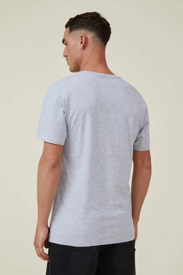 Organic Regular Fit Crew TShirt Light Grey Marle Men Cotton On Tees and Tanks Organic Regular Fit Crew TShirt Light Grey Marle Men Cotton On Tees and Tanks