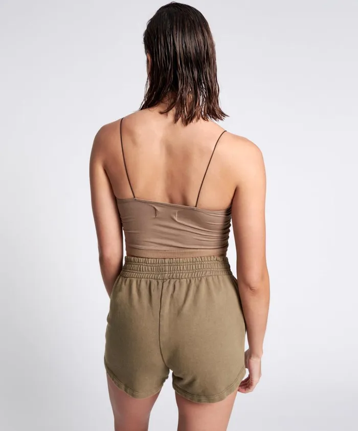 OTS STRING CROP BROWN Women One Teaspoon Intimates OTS STRING CROP BROWN Women One Teaspoon Intimates
