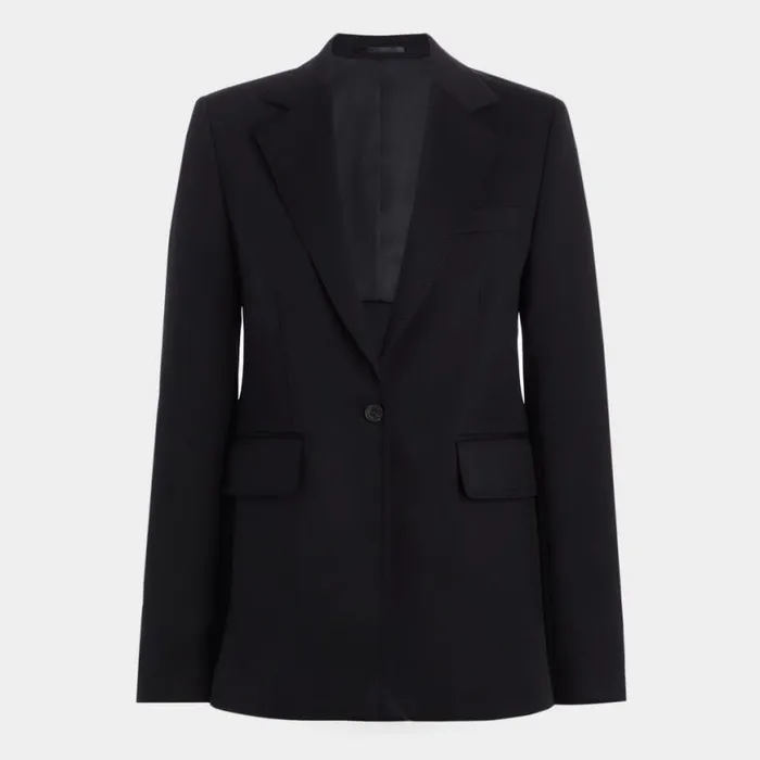 Outerwear Women GFORE DOUBLE KNIT TAILORED BLAZER Onyx Outerwear Women GFORE DOUBLE KNIT TAILORED BLAZER Onyx