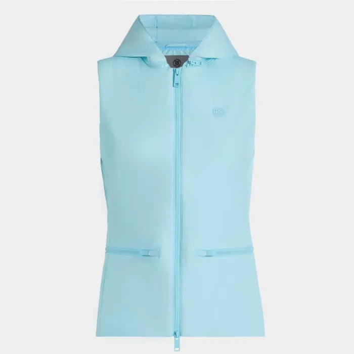 Outerwear Women GFORE THE WHIT TAILORED DOWN VEST Powder