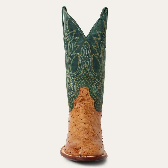 Ozzy Ostrich Boot Tan Men Stetson Exotics