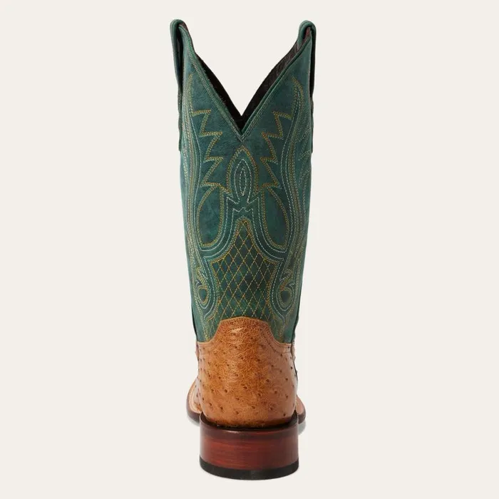 Ozzy Ostrich Boot Tan Men Stetson Exotics