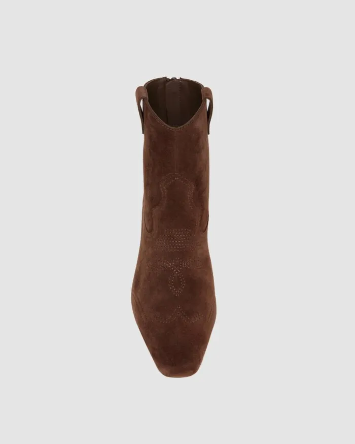 PAIGE Boots Women Adelyn Boot 8211 Chocolate Suede PAIGE Boots Women Adelyn Boot 8211 Chocolate Suede