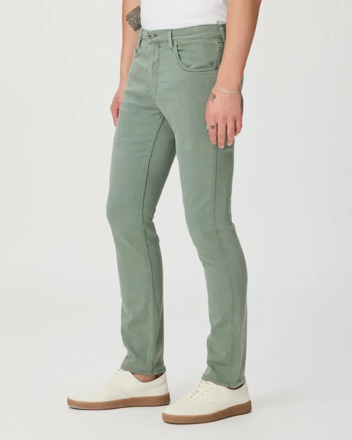 PAIGE Denim Men Transcend Lennox Slim Jean 8211 Vintage Foggy Forest