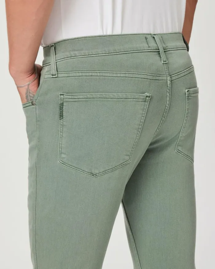 PAIGE Denim Men Transcend Lennox Slim Jean 8211 Vintage Foggy Forest