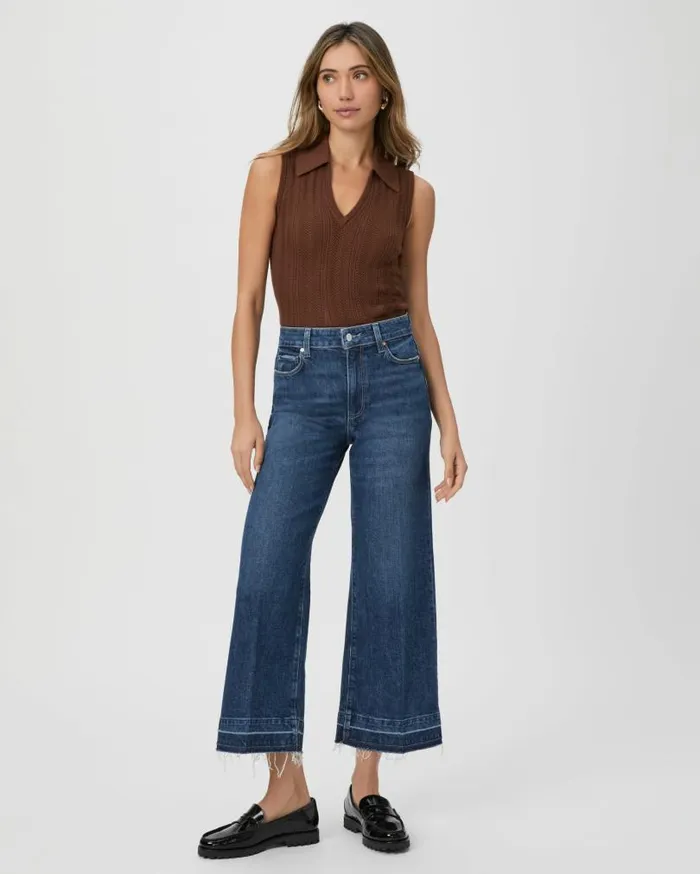 PAIGE Denim Women Anessa Wide Leg Jean 8211 Alana
