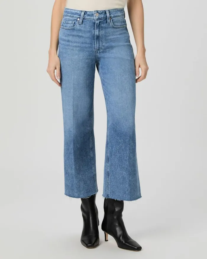 PAIGE Denim Women Anessa Wide Leg Jean 8211 Bebop