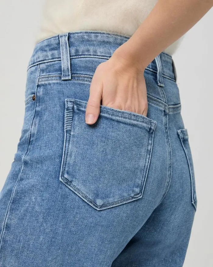 PAIGE Denim Women Anessa Wide Leg Jean 8211 Bebop