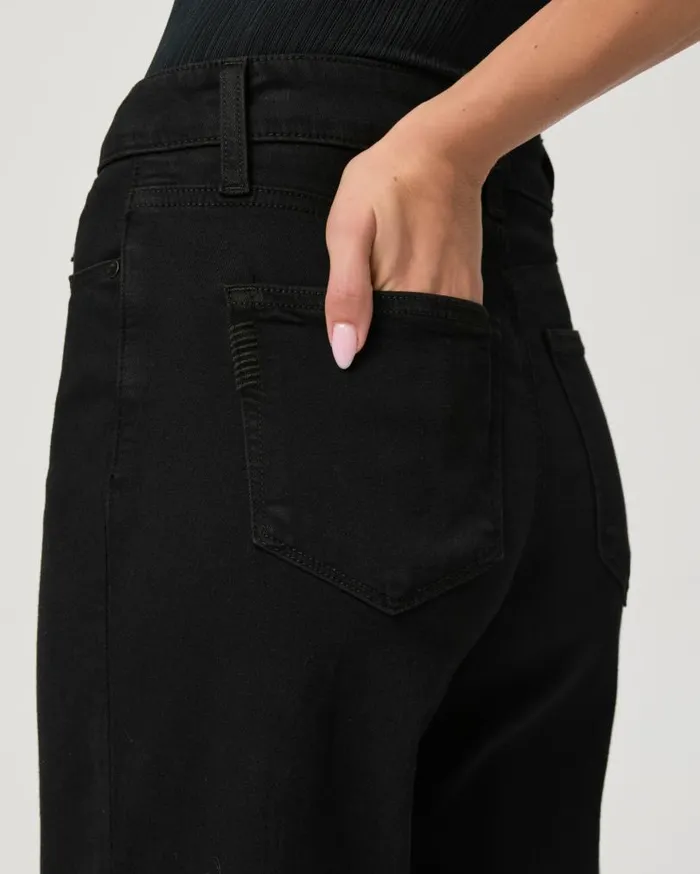 PAIGE Denim Women Anessa Wide Leg Jean 8211 Black Shadow PAIGE Denim Women Anessa Wide Leg Jean 8211 Black Shadow