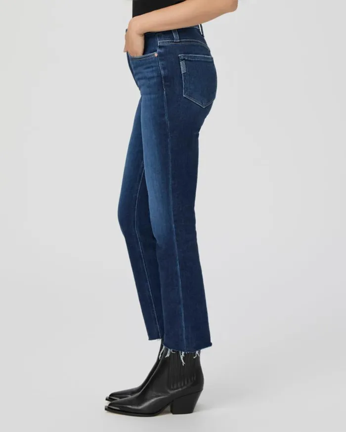 PAIGE Denim Women Cindy Petite Straight Jean 8211 Foreign Film