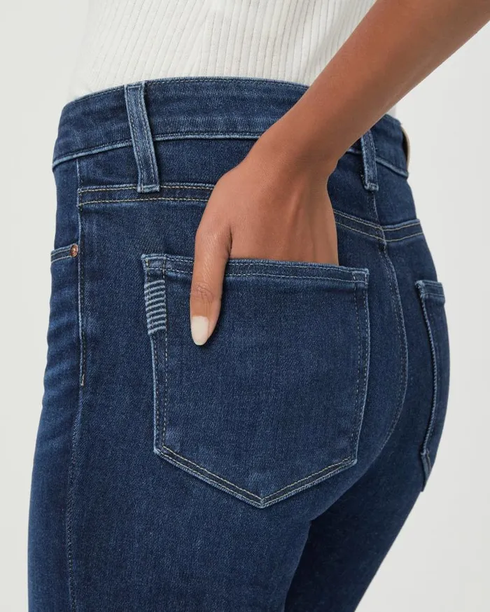 PAIGE Denim Women Colette Crop Flare Jean 8211 Sagrada PAIGE Denim Women Colette Crop Flare Jean 8211 Sagrada