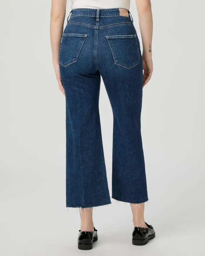 PAIGE Denim Women Flaunt Denim Spotlight Wide Leg Jean 8211 Vignette
