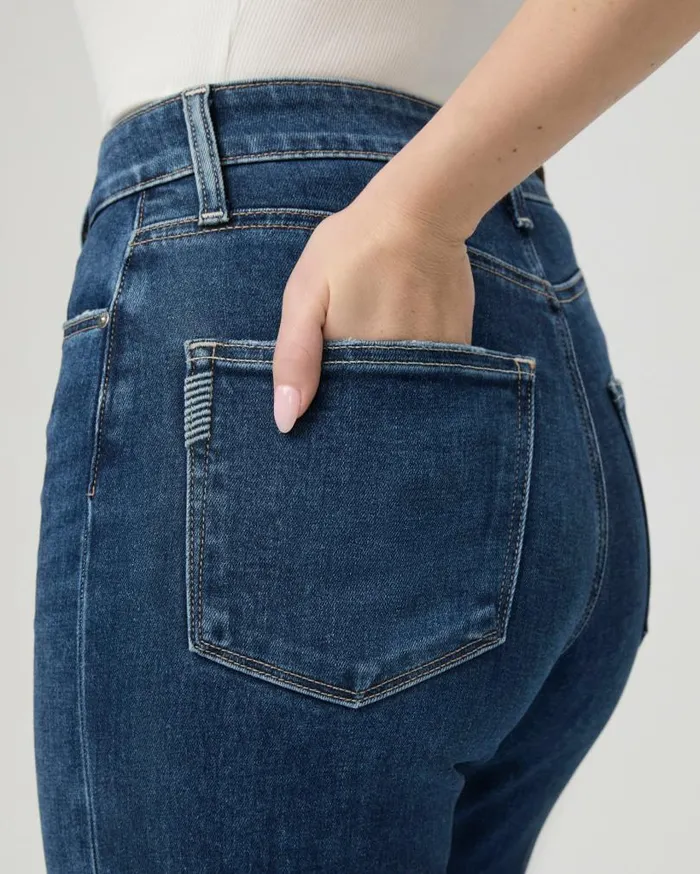 PAIGE Denim Women Flaunt Denim Spotlight Wide Leg Jean 8211 Vignette