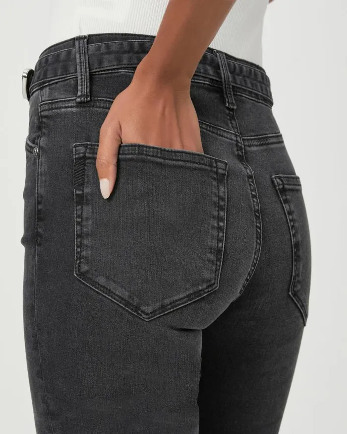 PAIGE Denim Women High Rise Laurel Canyon Bootcut Jean 8211 Black Sands PAIGE Denim Women High Rise Laurel Canyon Bootcut Jean 8211 Black Sands