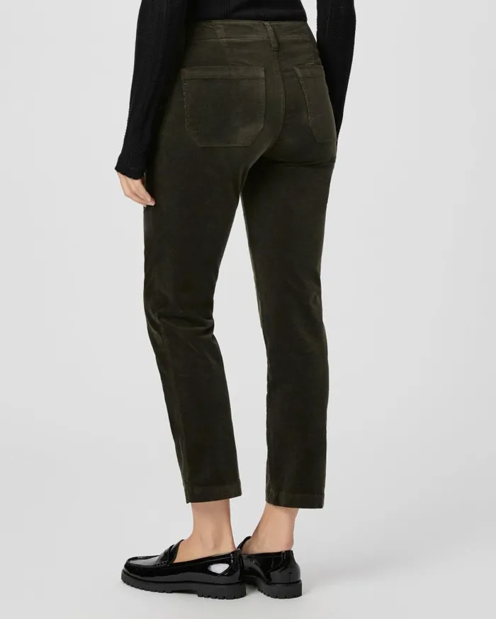 PAIGE Denim Women Mayslie Straight Ankle Pant 8211 Shaded Glen Corduory PAIGE Denim Women Mayslie Straight Ankle Pant 8211 Shaded Glen Corduory