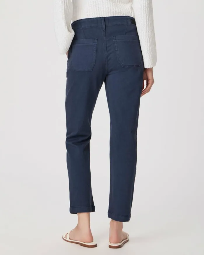 PAIGE Denim Women Mayslie Straight Ankle Pant 8211 Vintage Navy Haze
