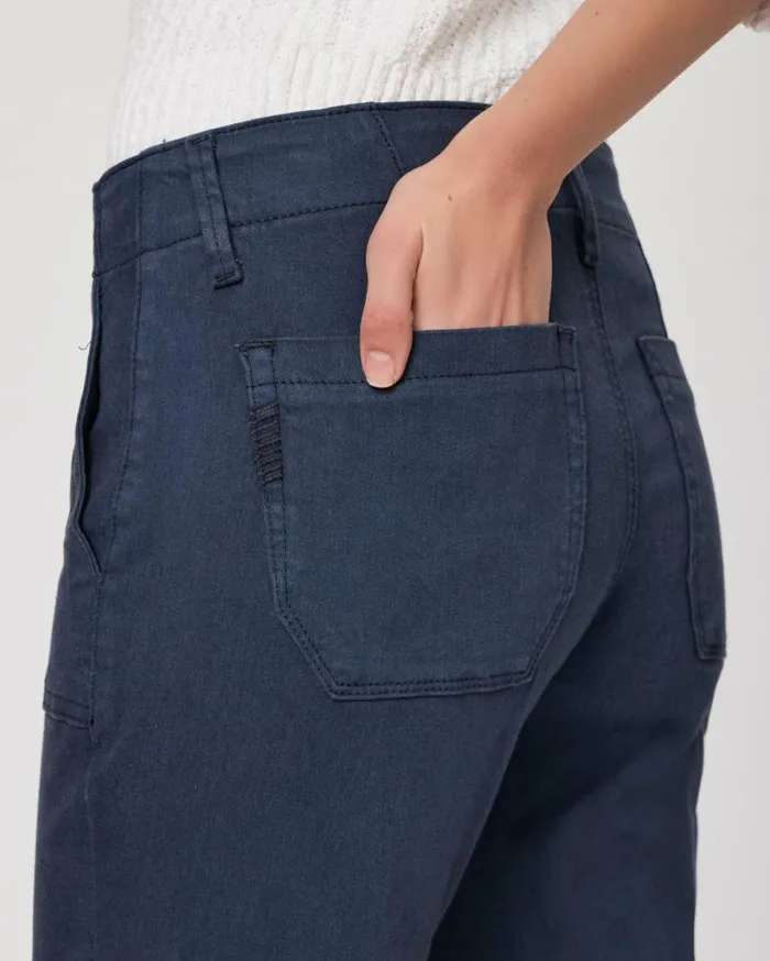 PAIGE Denim Women Mayslie Straight Ankle Pant 8211 Vintage Navy Haze
