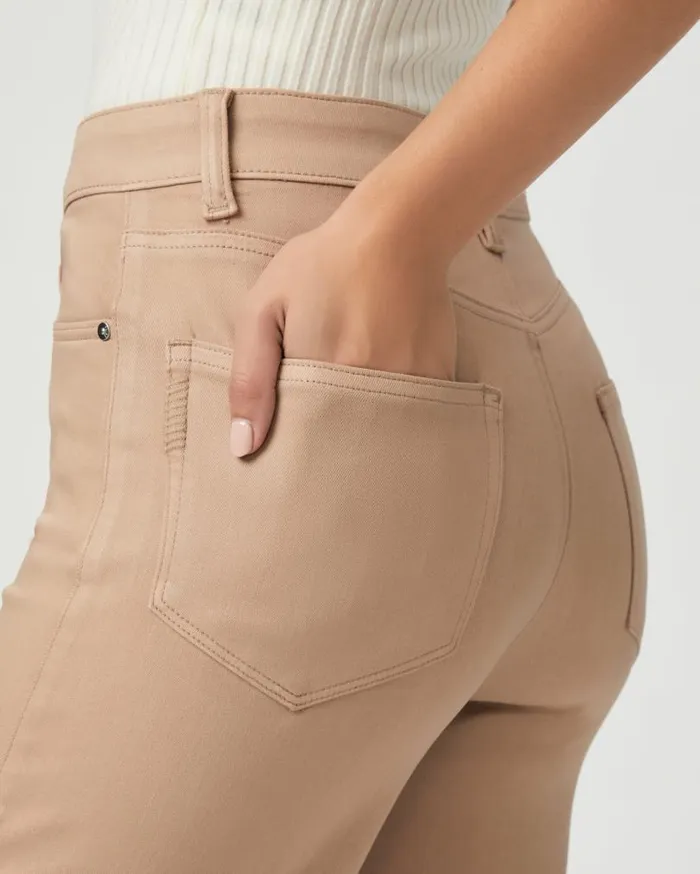 PAIGE Denim Women Sasha 32 Inch Wide Leg Jean 8211 French Latte Luxe Coating PAIGE Denim Women Sasha 32 Inch Wide Leg Jean 8211 French Latte Luxe Coating