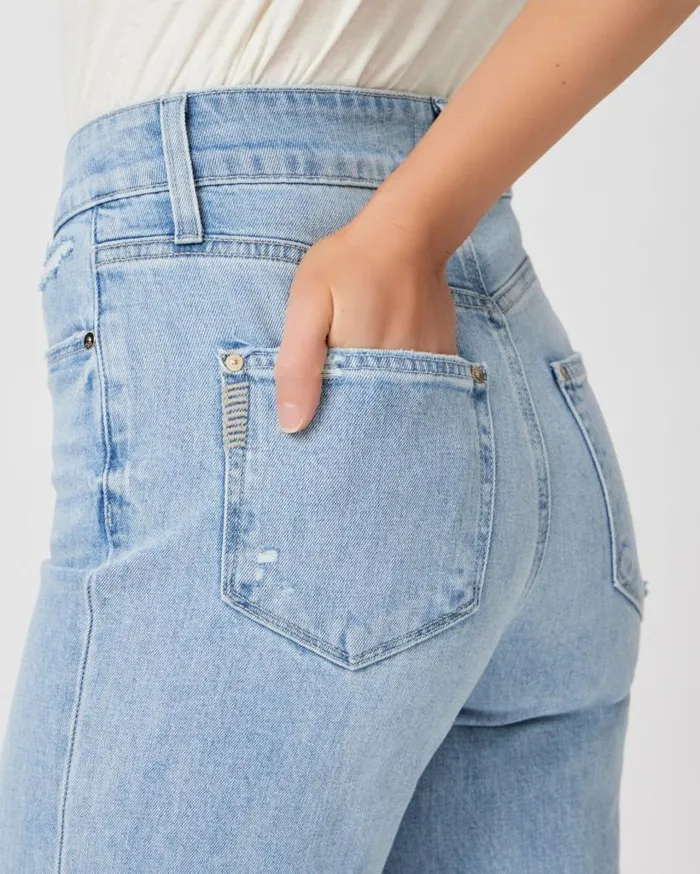 PAIGE Denim Women Sasha 32 Inch Wide Leg Jean 8211 Maeve Destructed PAIGE Denim Women Sasha 32 Inch Wide Leg Jean 8211 Maeve Destructed