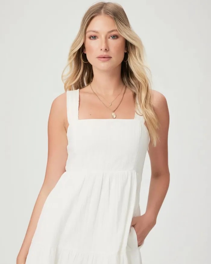 PAIGE Dresses Women Ginseng Dress 8211 White PAIGE Dresses Women Ginseng Dress 8211 White