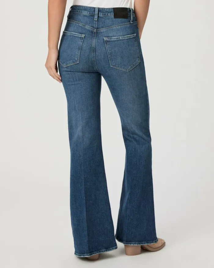 PAIGE Flare Women Charlie 32 Inch Flare Jean 8211 Mix Tape PAIGE Flare Women Charlie 32 Inch Flare Jean 8211 Mix Tape